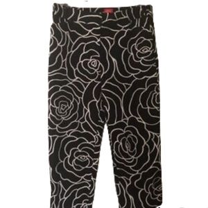 Oscar De La Renta Capri Graphic Cropped Pants